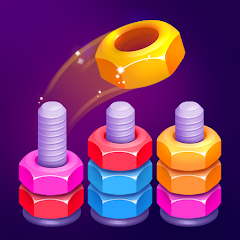 Nut Sort: Color Sorting Game img